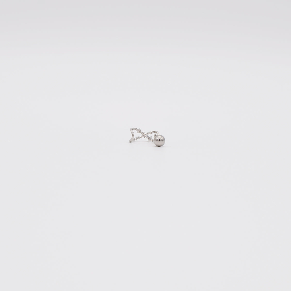 [Surgical] Mini Flow Ribbon (3 Colors) 16G Body Piercing Back Piercing Cartilage Piercing 