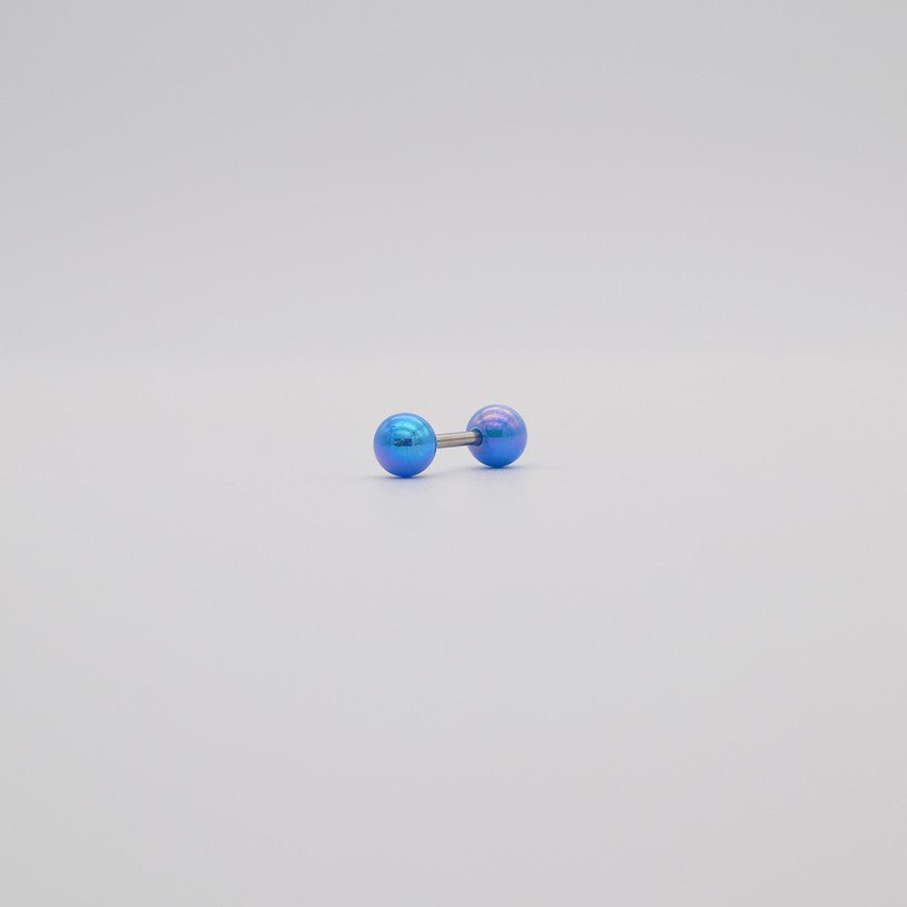 Pompom color ball piercing [5 sets]