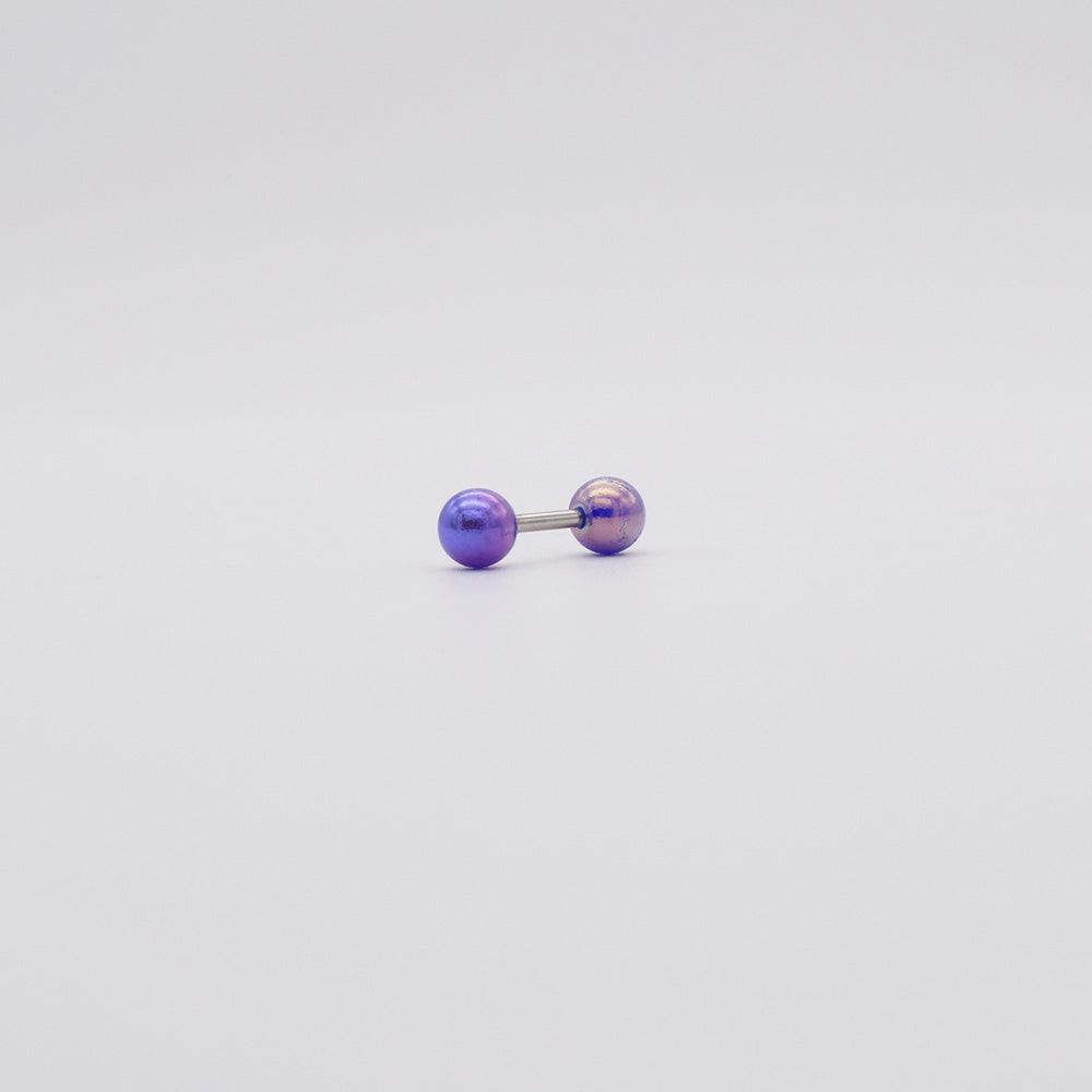 Pompom color ball piercing [5 sets]