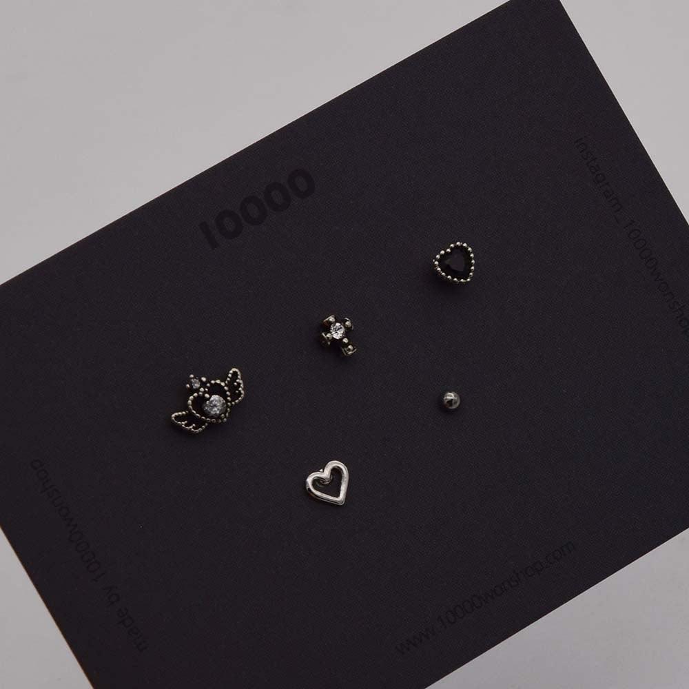 [Ready to ship] Oil painting angel heart piercing [5 sets]