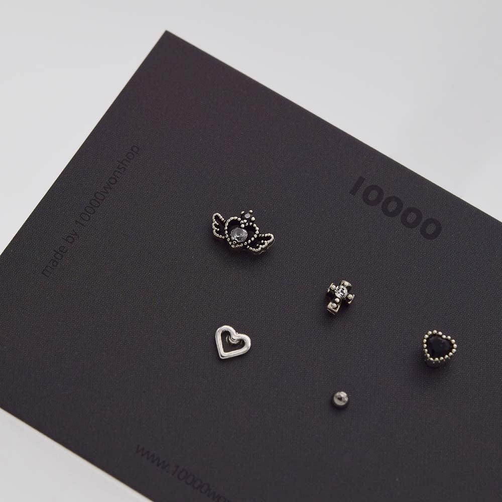 [Ready to ship] Oil painting angel heart piercing [5 sets]