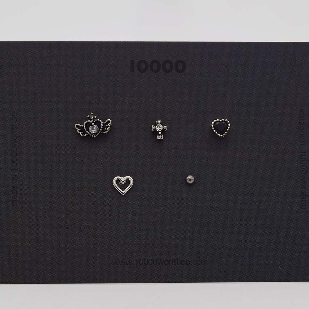 [Ready to ship] Oil painting angel heart piercing [5 sets]