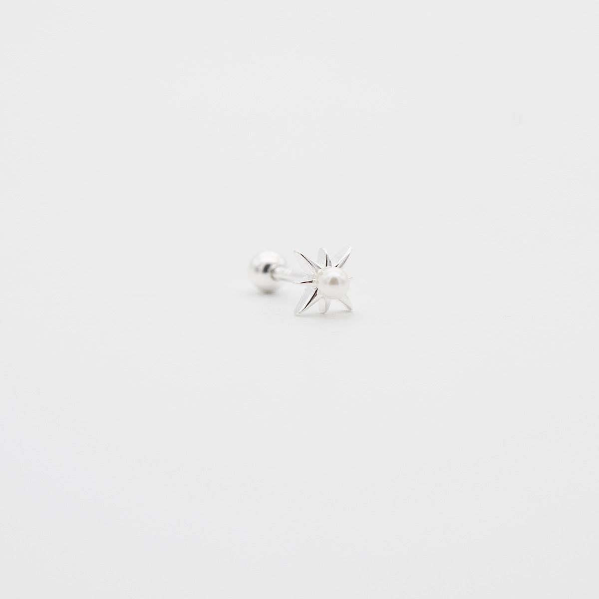 [925 Silver]真珠スピリットピアッシング (3Color) - 4MiLi (フォーミリ)