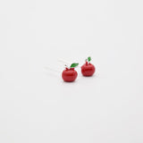 [925 Silver]リンゴ アップル ピアス - 4MiLi (フォーミリ)