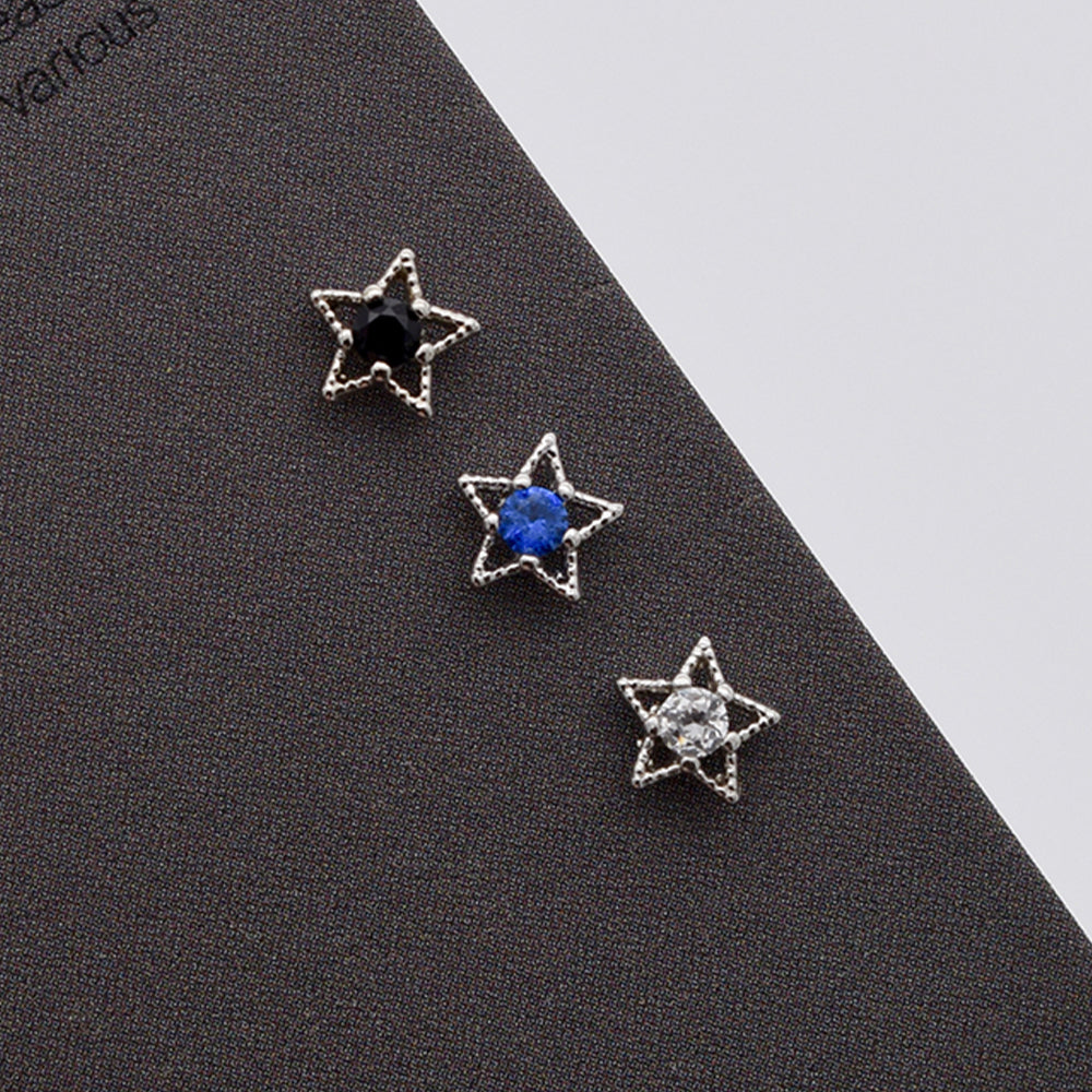 [ผ่าตัด] ริบบิ้นมินิโฟลว์ (3 สี) 16G เจาะร่างกาย เจาะหลัง เจาะกระดูกอ่อน 