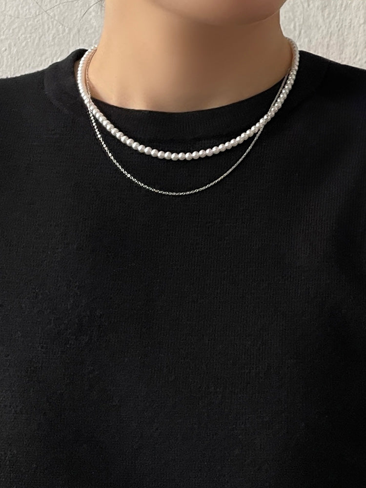 [Surgical] Sophia Pearl Necklace (3 Sizes) Pearl Necklace