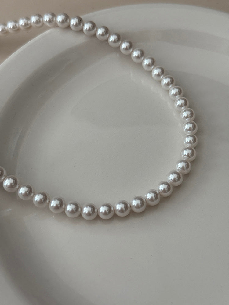 [Surgical] Sophia Pearl Necklace (3 Sizes) Pearl Necklace