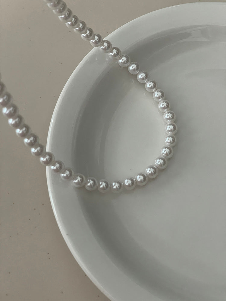 [Surgical] Sophia Pearl Necklace (3 Sizes) Pearl Necklace