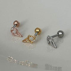 [Surgical] Ice Cream (3 Colors) 16G Body Piercing Back Piercing Cartilage Piercing 