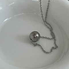 [All Surgical] Antique Book Locket Chain Necklace