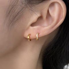 [Surgical] Mini Flow Ribbon (3 Colors) 16G Body Piercing Back Piercing Cartilage Piercing 