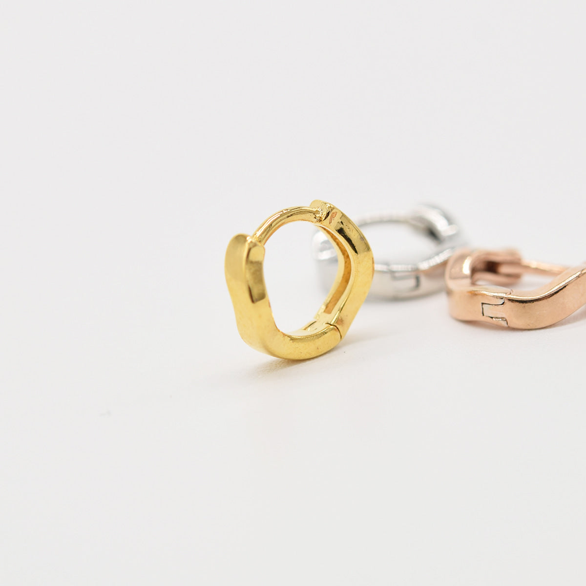 [Surgical] Mini Flow Ribbon (3 Colors) 16G Body Piercing Back Piercing Cartilage Piercing 