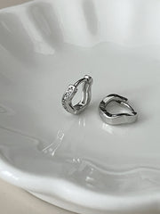 [Surgical] Mini Flow Ribbon (3 Colors) 16G Body Piercing Back Piercing Cartilage Piercing 