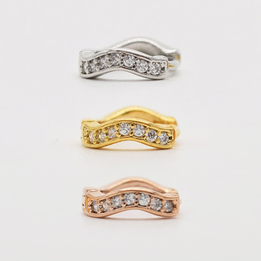 [Surgical] Mini Flow Ribbon (3 Colors) 16G Body Piercing Back Piercing Cartilage Piercing 