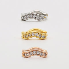 [Surgical] Mini Flow Ribbon (3 Colors) 16G Body Piercing Back Piercing Cartilage Piercing 