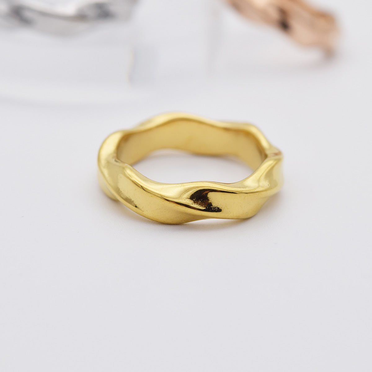 [Surgical] Mini Flow Ribbon (3 Colors) 16G Body Piercing Back Piercing Cartilage Piercing 