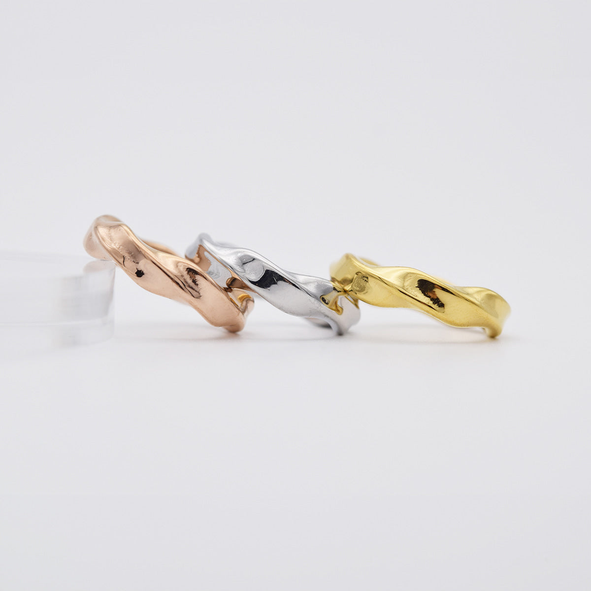 [Surgical] Mini Flow Ribbon (3 Colors) 16G Body Piercing Back Piercing Cartilage Piercing 