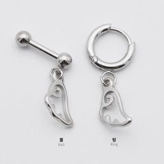 [ผ่าตัด] ริบบิ้นมินิโฟลว์ (3 สี) 16G เจาะร่างกาย เจาะหลัง เจาะกระดูกอ่อน 