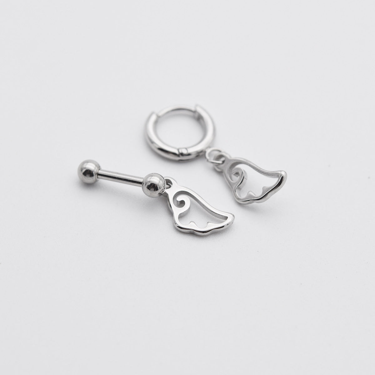 [ผ่าตัด] ริบบิ้นมินิโฟลว์ (3 สี) 16G เจาะร่างกาย เจาะหลัง เจาะกระดูกอ่อน 