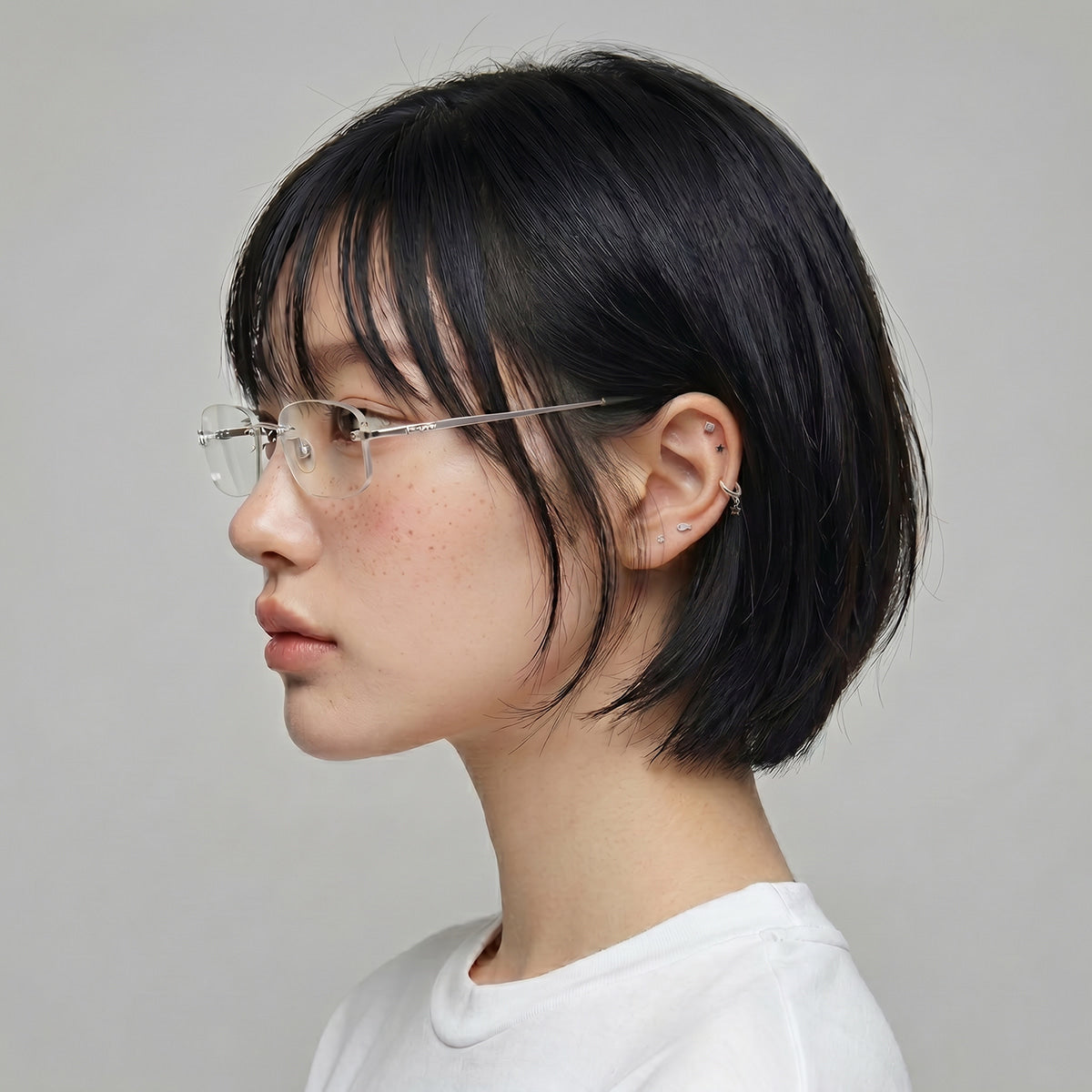 [全サージカル]揺れるミニスターリングピアス キャッチ made