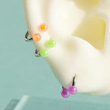 【即納】ネオン サーキュラーバーベル ピアッシング(2Size 10Color) 16G