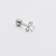 [Surgical] Mini Flow Ribbon (3 Colors) 16G Body Piercing Back Piercing Cartilage Piercing 