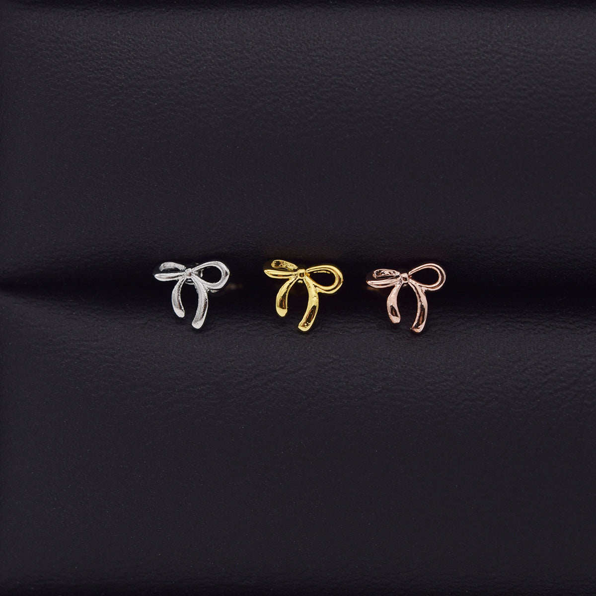 [Surgical] Mini Flow Ribbon (3 Colors) 16G Body Piercing Back Piercing Cartilage Piercing 