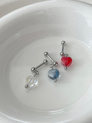 [Surgical] Mini Flow Ribbon (3 Colors) 16G Body Piercing Back Piercing Cartilage Piercing 