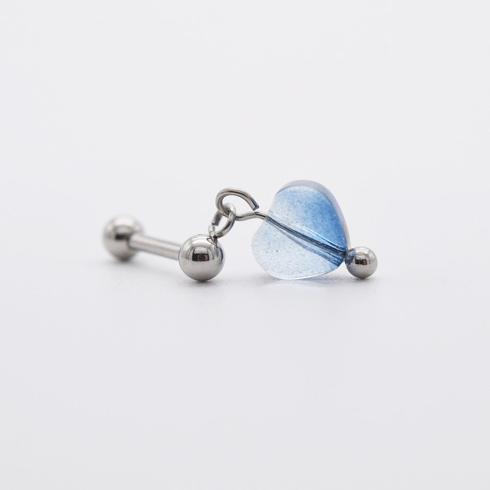 [Surgical] Mini Flow Ribbon (3 Colors) 16G Body Piercing Back Piercing Cartilage Piercing 
