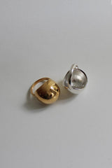 silver925 big ball ring (2color) - 4MiLi (フォーミリ)