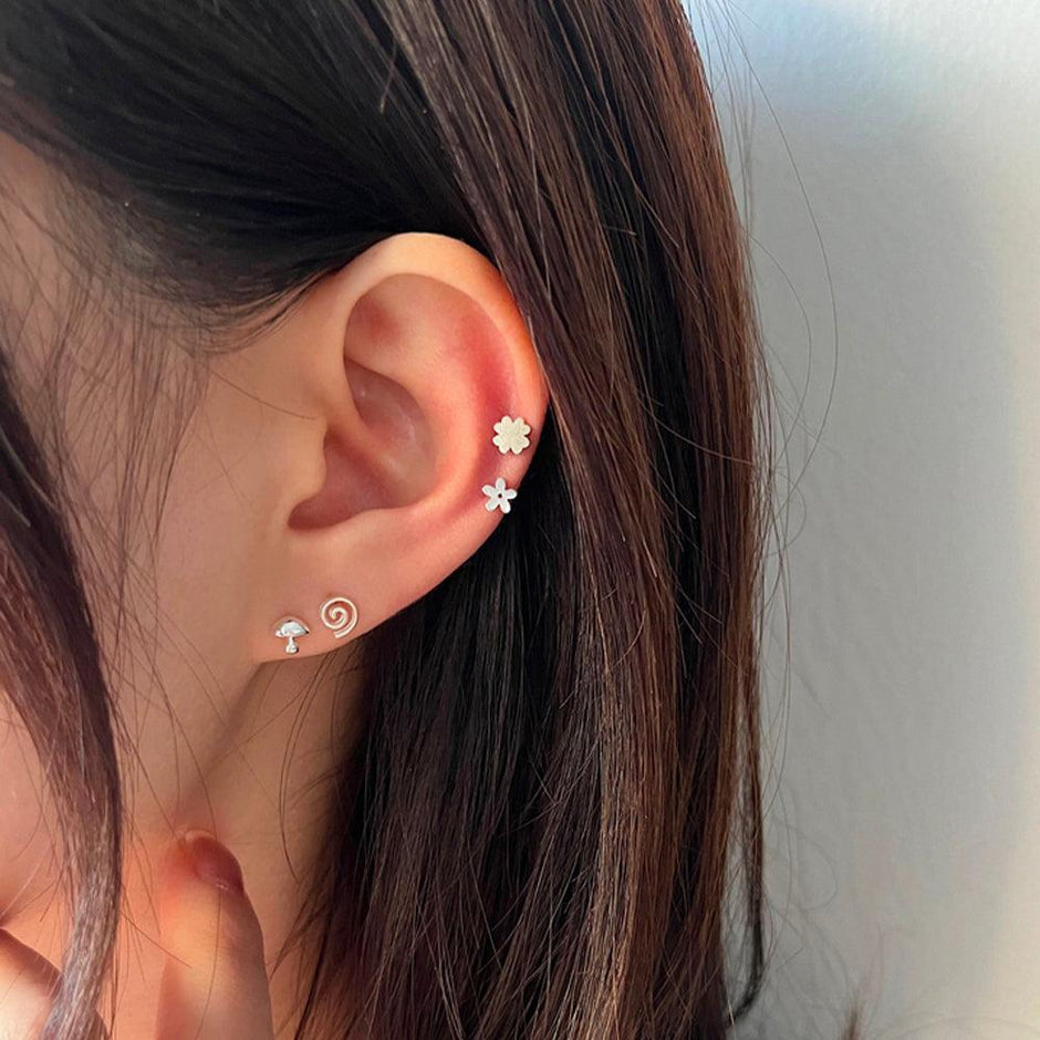 Kaya◆一点物✧パープルアゲートピアス✧14kgf kaya様専用です 特価 パープルアゲートのピアス 【公式通販】