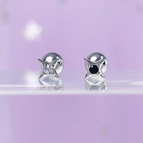 ♡ 空もようさま ♡ クリップイヤリング DIAMOND CLIP EARRINGS(2JE0155)K10 イヤリング｜スター