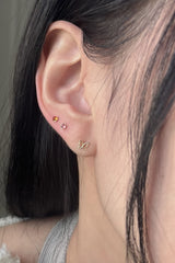 14k butterfly piercing (2type) 21G