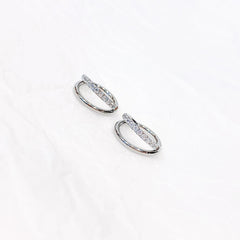 【リップピアス】ダブルラインキュービックリング オールサージカルステンレス (2Type) 唇ピアス ボディピアス 16G