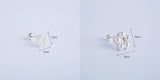 【即納】[925 Silver]真珠 花 フラワーピアス ボールキャッチ 20G - 4MiLi (フォーミリ)