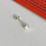 [925 Silver]ミニコイン ピアス - 4MiLi (フォーミリ)