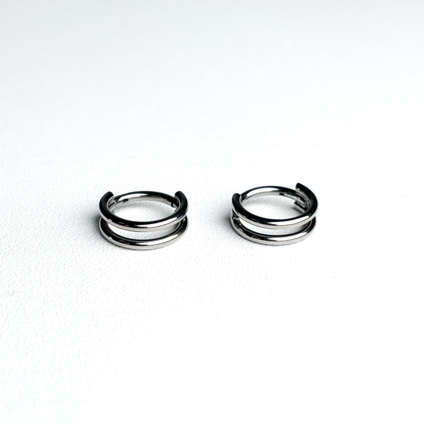Double Line Design Ring Piercing (5Type) Lip Piercing Body Piercing 16G 