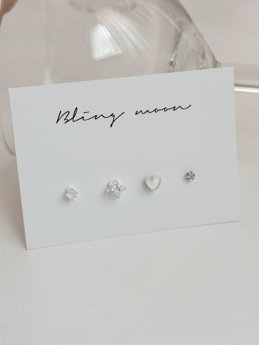 [5set] Heart &amp; Twinkle 16G Body Piercing Antique Unique y2k 