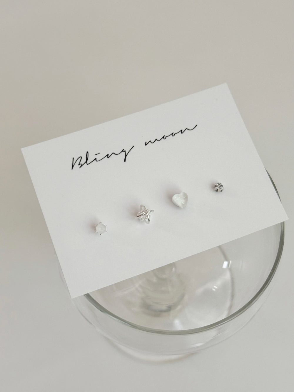 [5set] Heart &amp; Twinkle 16G Body Piercing Antique Unique y2k 