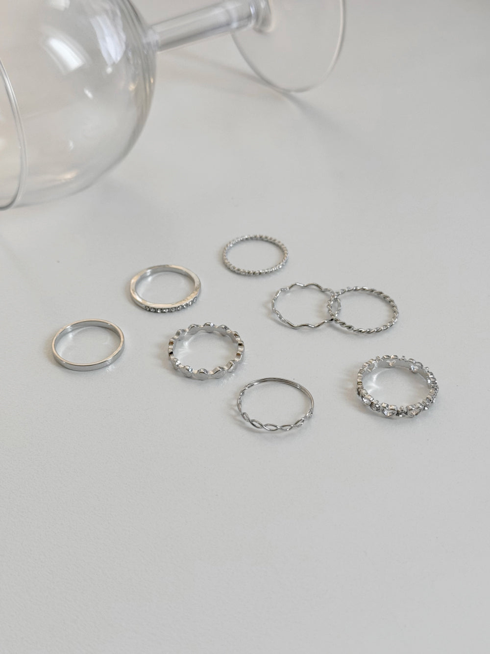 [5set] Heart &amp; Twinkle 16G Body Piercing Antique Unique y2k 