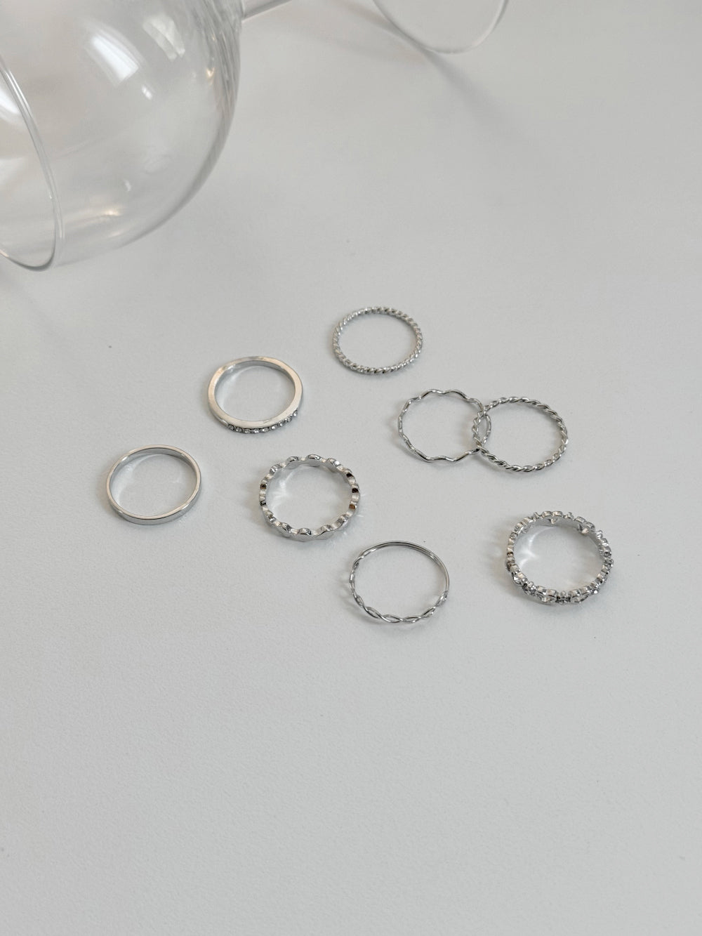 [5set] Heart &amp; Twinkle 16G Body Piercing Antique Unique y2k 