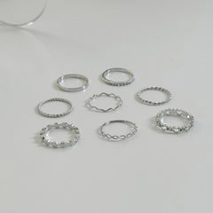 [5set] Heart &amp; Twinkle 16G Body Piercing Antique Unique y2k 