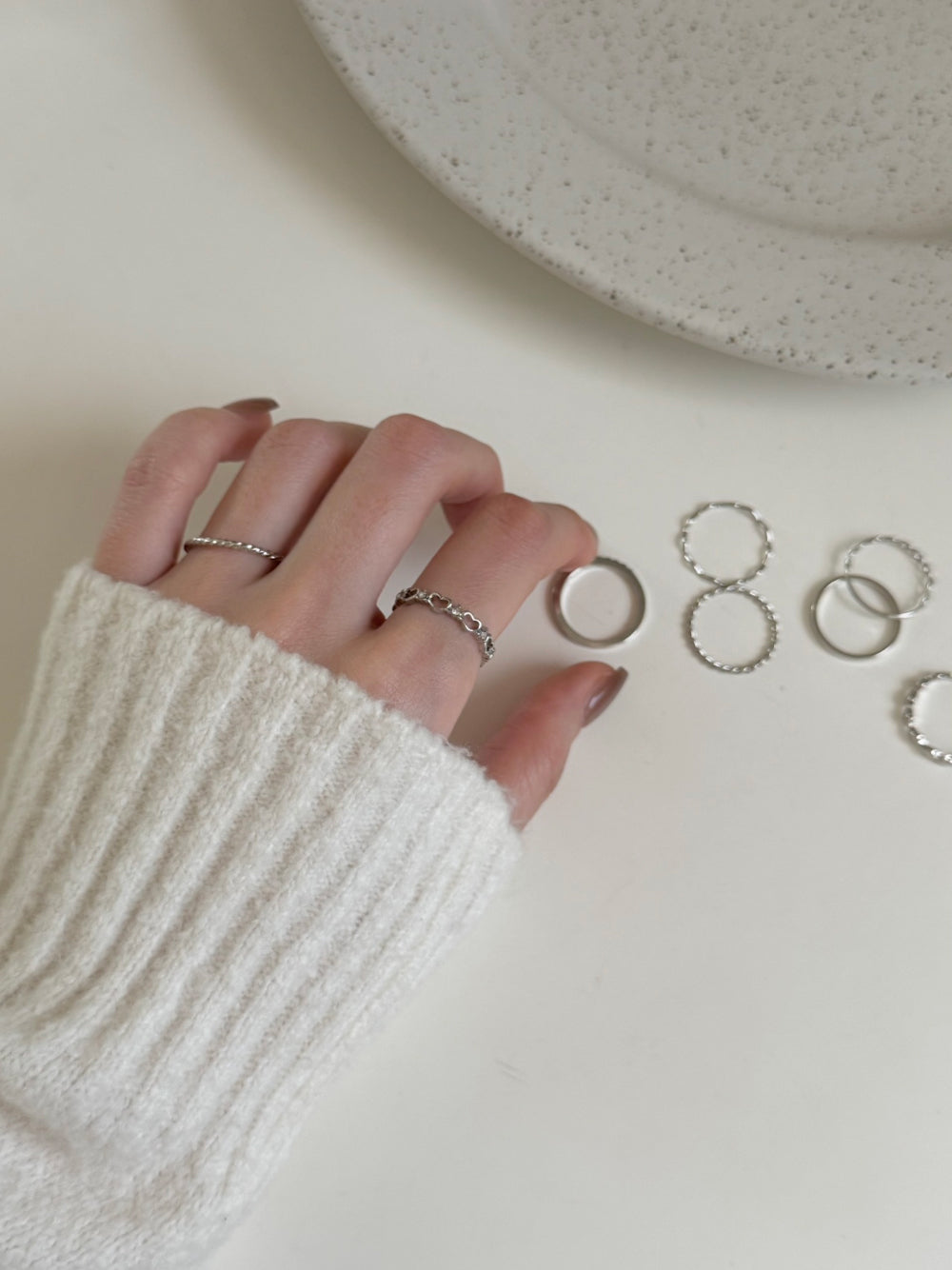 [5set] Heart &amp; Twinkle 16G Body Piercing Antique Unique y2k 