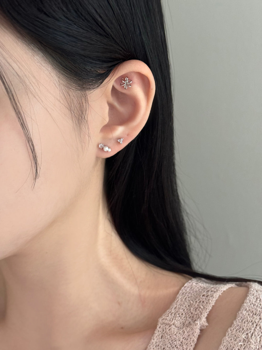 [5set] Heart &amp; Twinkle 16G Body Piercing Antique Unique y2k 