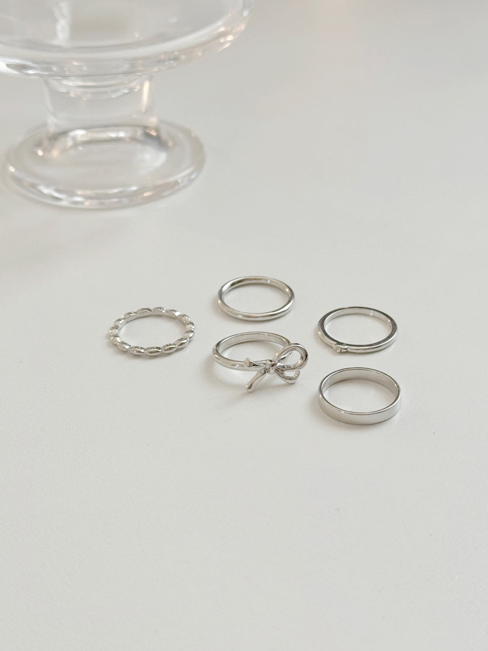 [5set] Heart &amp; Twinkle 16G Body Piercing Antique Unique y2k 