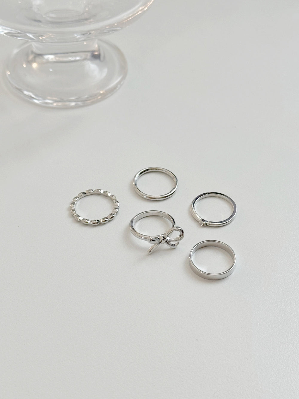 [5set] Heart &amp; Twinkle 16G Body Piercing Antique Unique y2k 