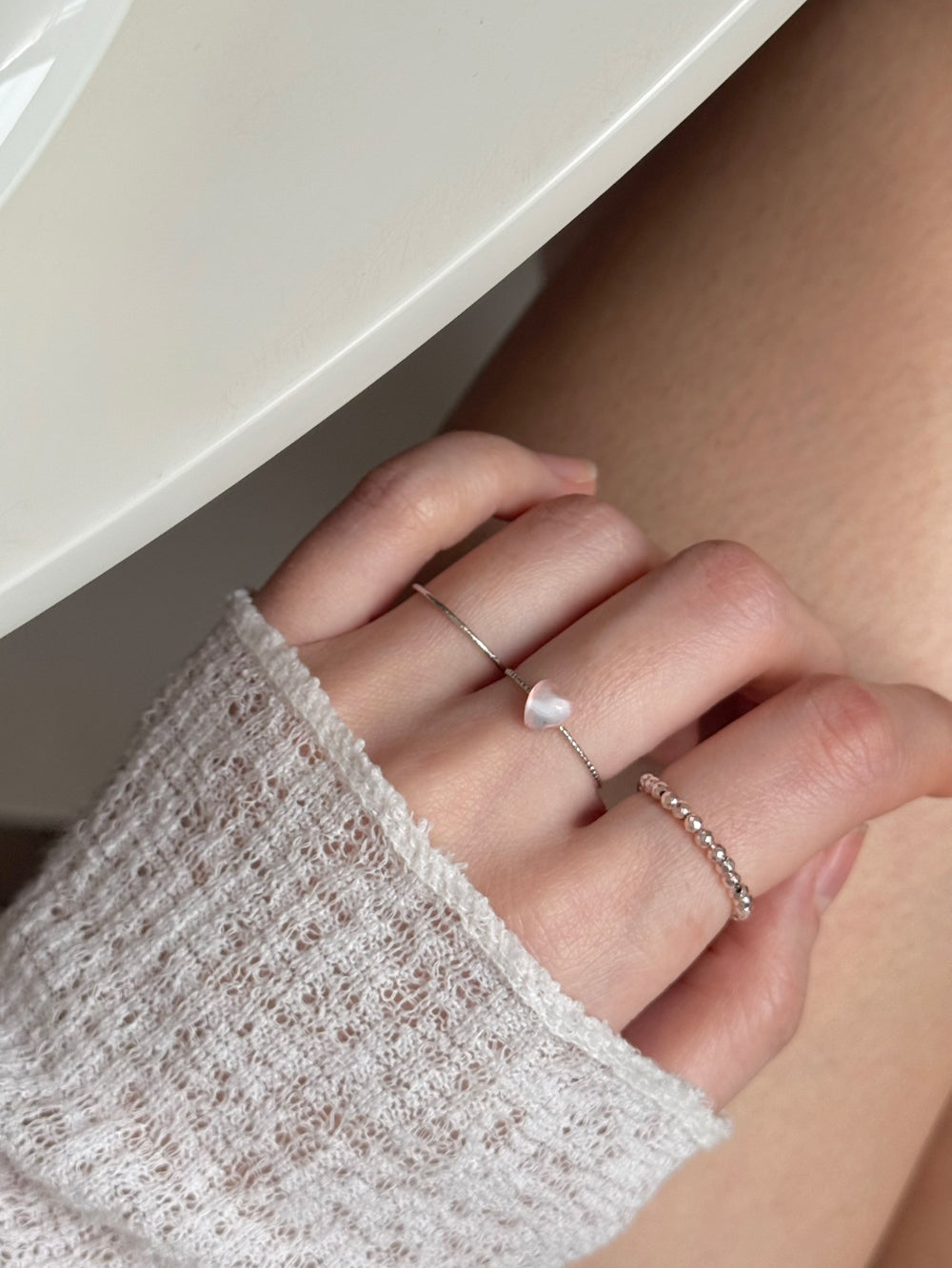 [5set] Heart &amp; Twinkle 16G Body Piercing Antique Unique y2k 