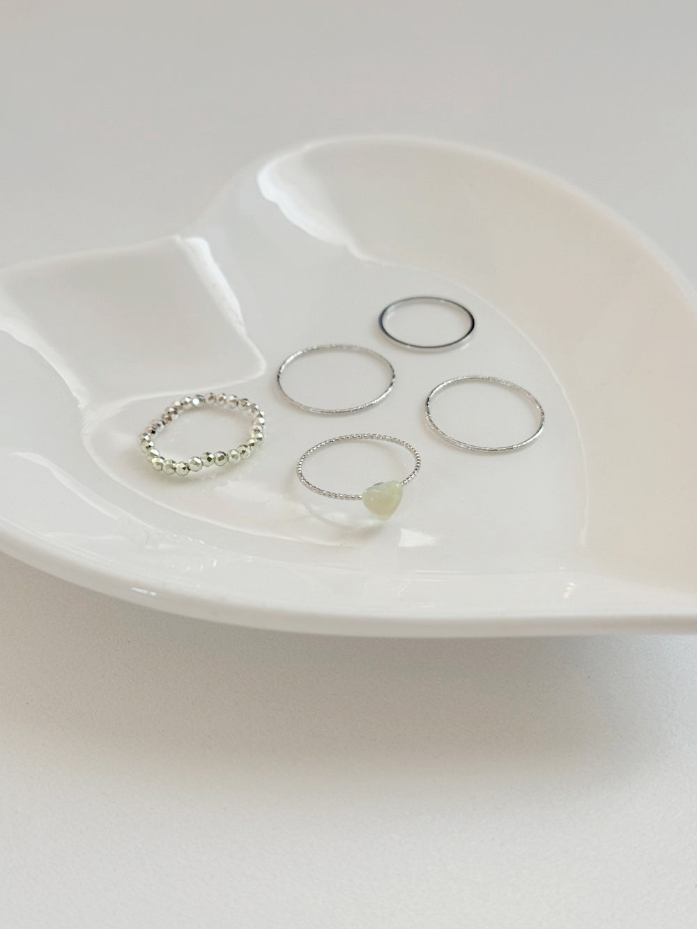 [5set] Heart &amp; Twinkle 16G Body Piercing Antique Unique y2k 