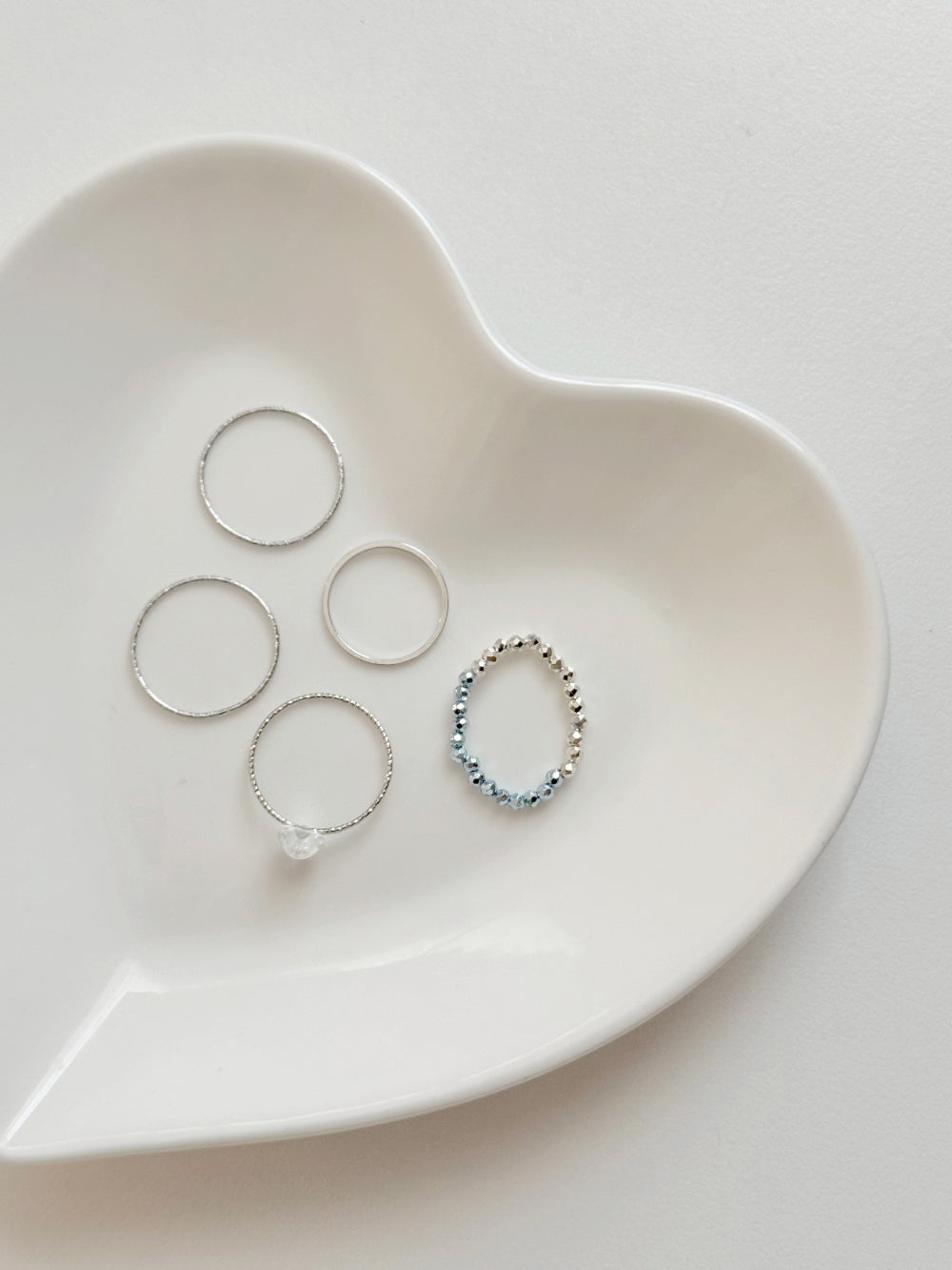 [5set] Heart &amp; Twinkle 16G Body Piercing Antique Unique y2k 