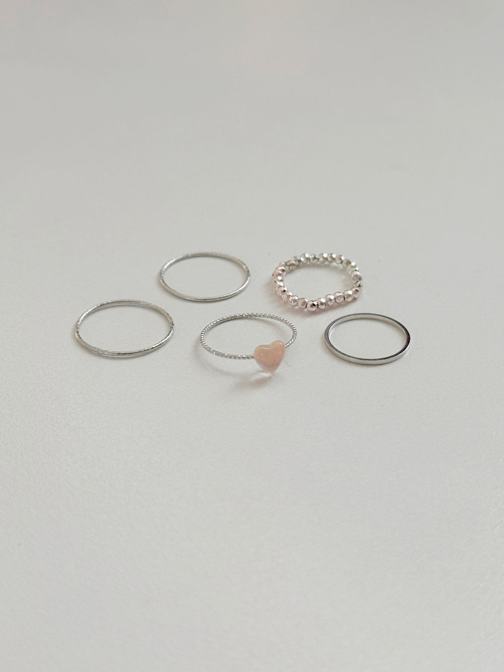 [5set] Heart &amp; Twinkle 16G Body Piercing Antique Unique y2k 